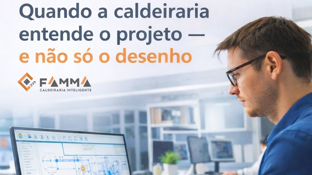 Quando a caldeiraria entende o projeto e não só o desenho 